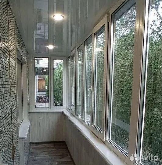 Остекленение балконов