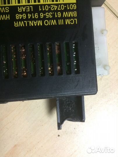 BMW E53 X5 блок управления светом