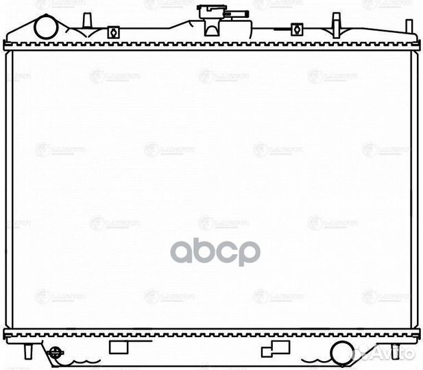 Радиатор охлаждения LRC3007 luzar