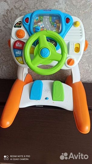 Руль с педалями Юный водитель