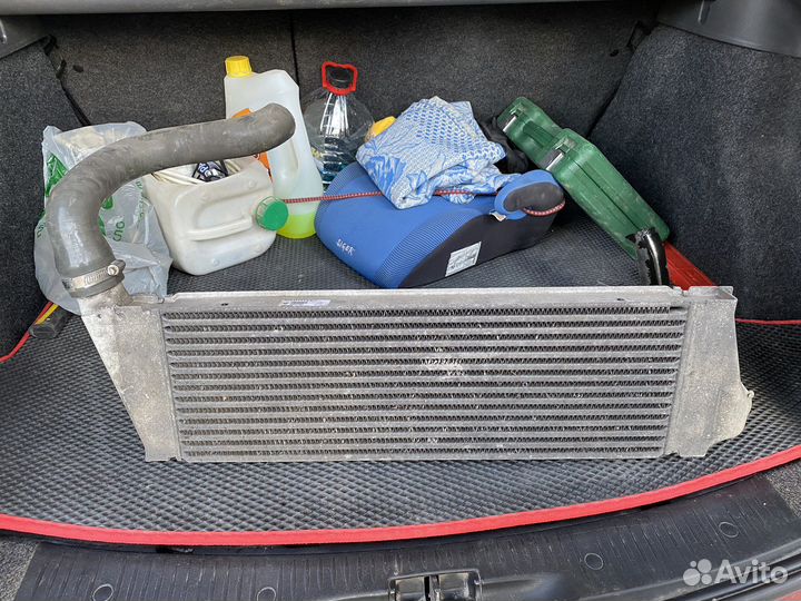 Радиатор интеркулера megane 2