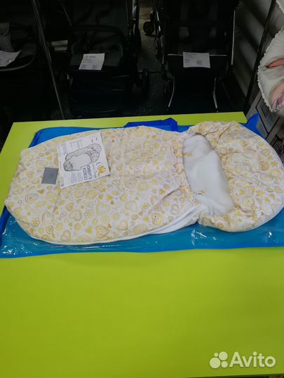 Конверт Сонная сказка с прорезями для автокресла