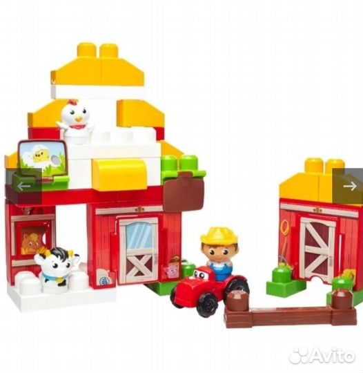 Конструктор mega bloks + машинка mega bloks