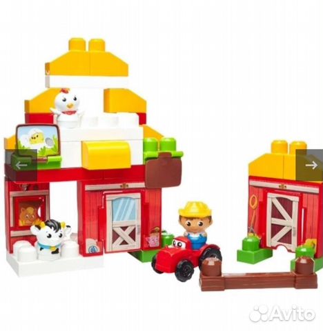 Конструктор mega bloks + машинка mega bloks