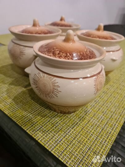 Горшочки для запекания 4 штуки
