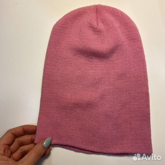 Шапка вязаная женская и перчатки