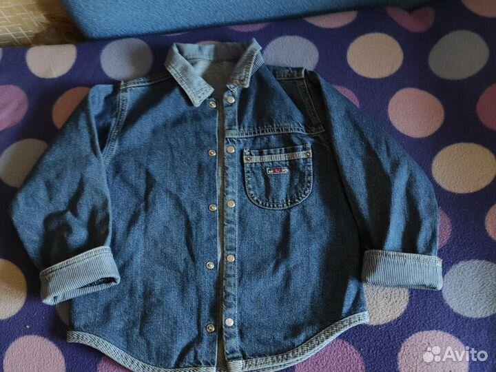 Джинсовая рубашка