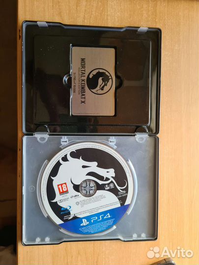 Mortal kombat X PS4 steelbook kollector's edition