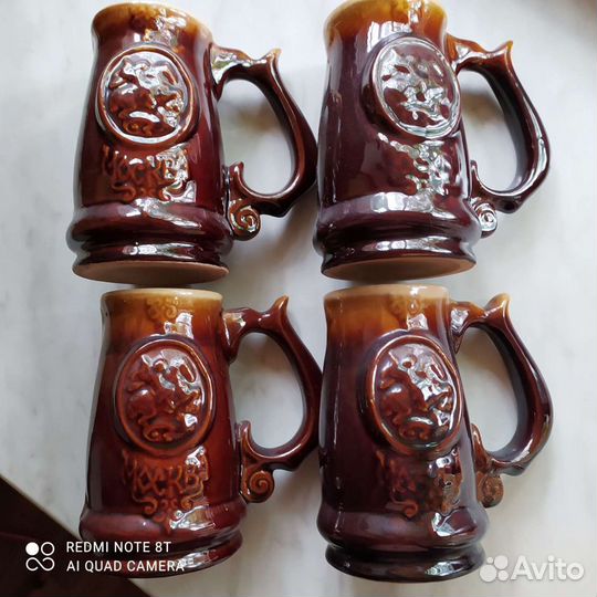 Кружка для пива керамика конец 80-х СССР