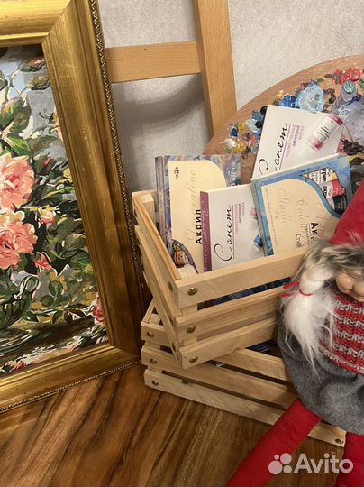 Ящик деревянный декоративный