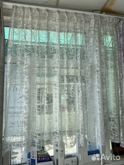 Готовые шторы и тюли новые