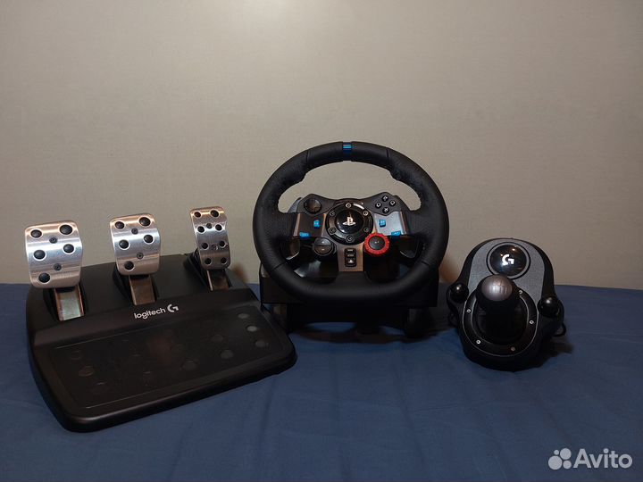 Аренда игрового руля Logitech G29 + Shifter