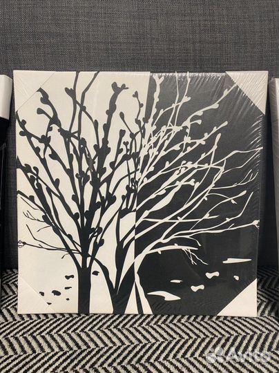 Новая трилогия черно-белых картин Дерево