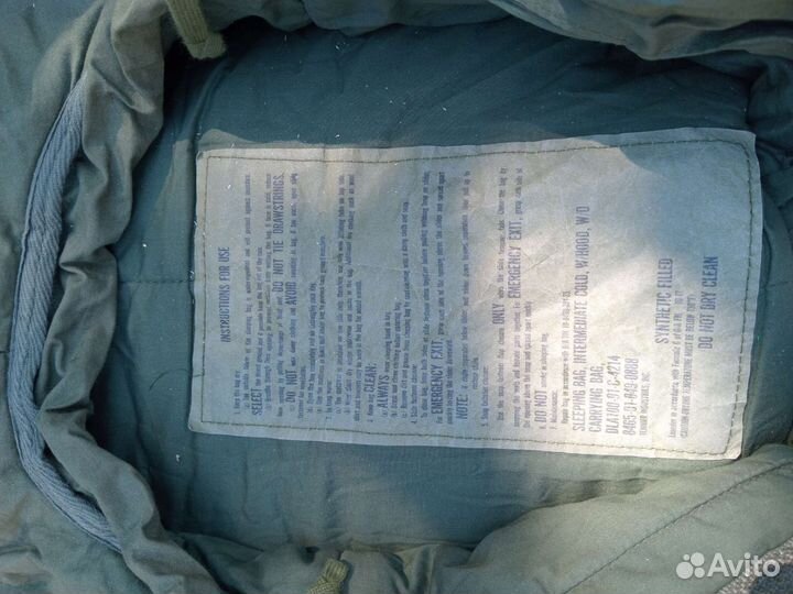 Армейский спальный мешок США