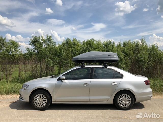 Автобокс (багажник) на Volkswagen Jetta