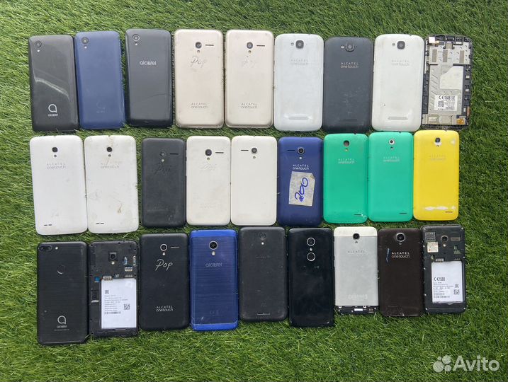 Разбор телефонов Alcatel по запчастям
