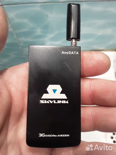 Модем Skylink adu-520a и пуговица