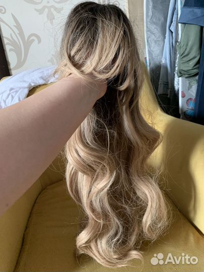 Парик блондинка