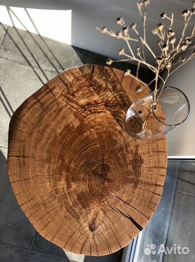 Стол из спила дуба