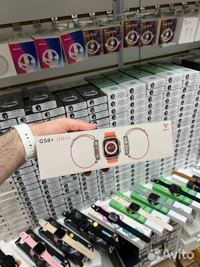 Смарт часы gs+ ultra 8