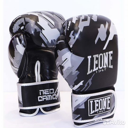 Боксерские перчатки Leone Army Кожа