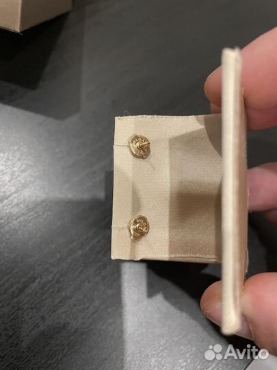 Золотые серьги bvlgari