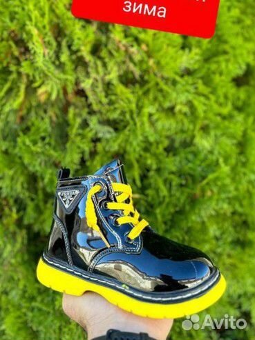 Сапоги для девочки утеплённые