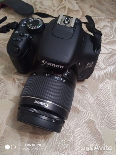 Фотоаппарат canon eos 600d