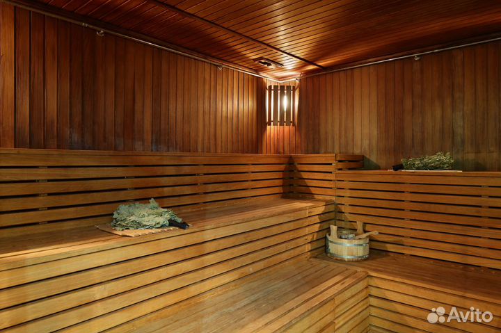 Баня. Сауна с бассейном. Сауна с джакузи