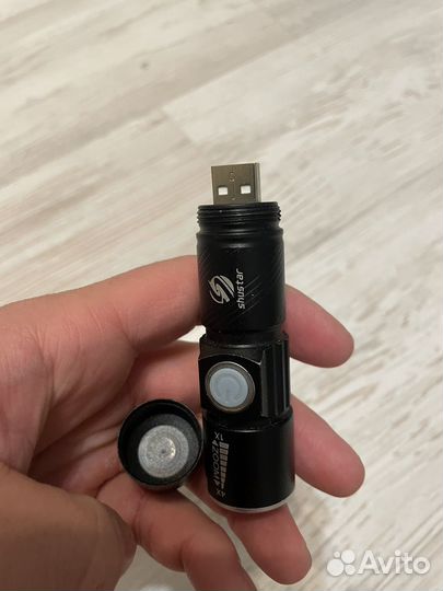 Usb мощный фонарик фонарь