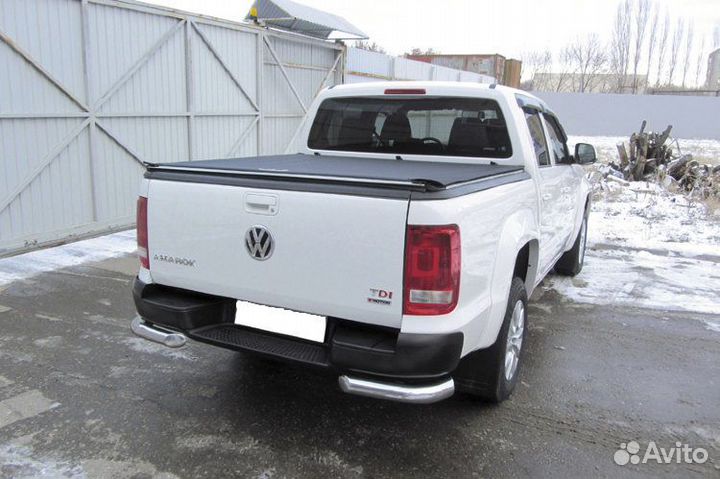 Защита заднего бампера Volkswagen amarok(2016)