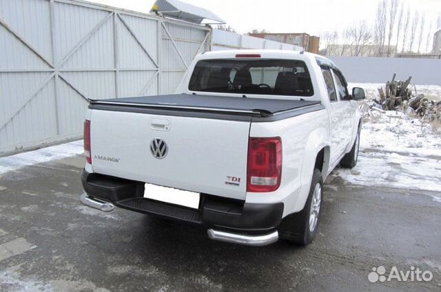 Защита заднего бампера Volkswagen amarok(2016)