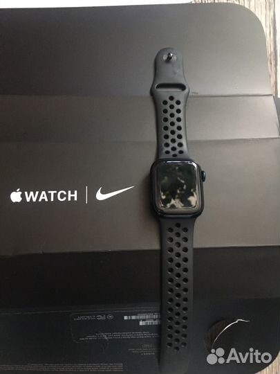 Часы apple watch 7 41 mm nike