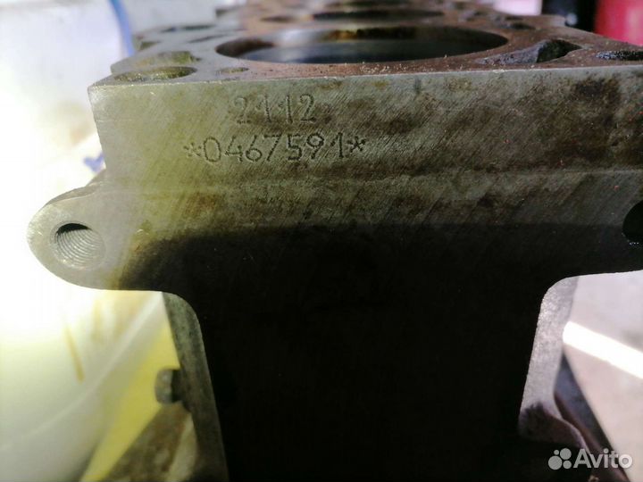 Блок двигателя ваз 2112