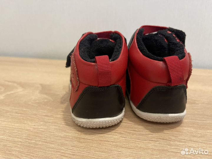 Ботинки кожа утепленные детские с мехом внутри