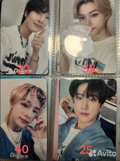 Карты stray kids(ломо)