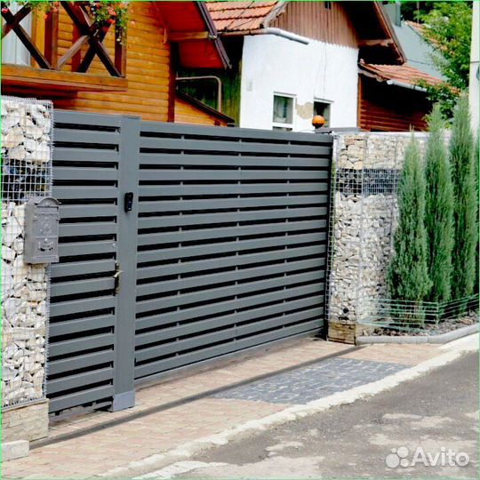 Забор Ранчо металлический