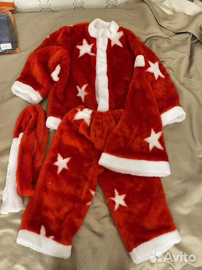 Костюм деда мороза детский
