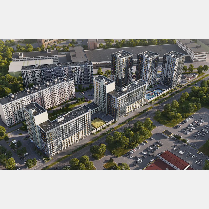 Квартира-студия, 24,7 м², 12/12 эт.