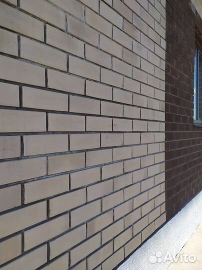 Лицевой кирпич Сливки Рустика меланж ГОСТ