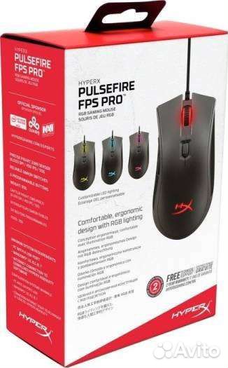 Игровая мышь HyperX PulseFire FPS PRO RGB