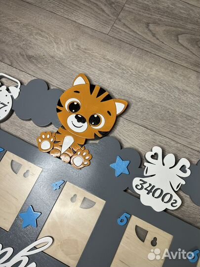 Детская метрика, фоторамка