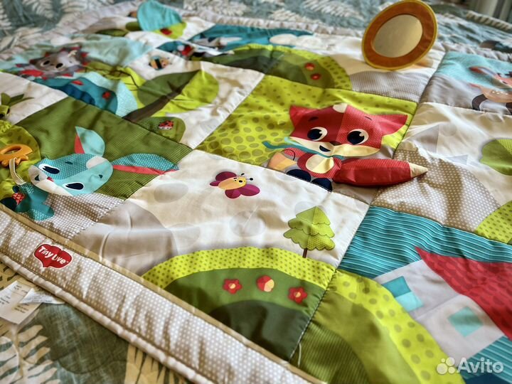 Развивающий коврик tiny love 100х150