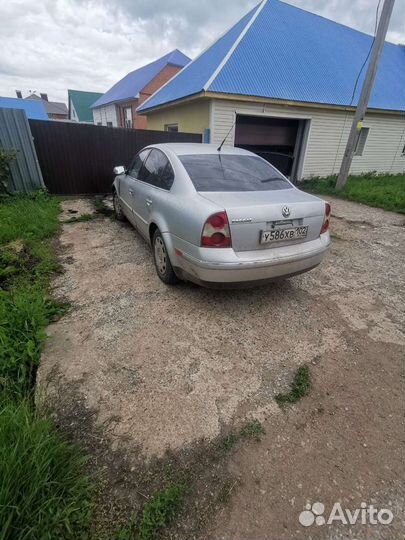 Разбор volkswagen passat б5+