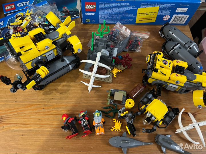 Lego City Deep Sea 60092, 60091