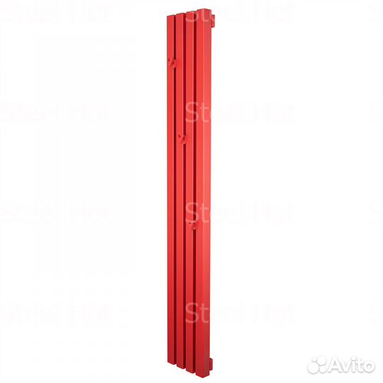 Вертикальный трубчатый радиатор Steel от завода ба