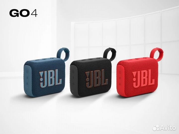 Колонка беспроводная JBL Go 4, музыкальная