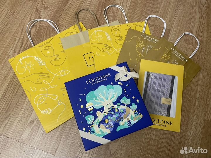 Упаковка loccitane локситан пакет