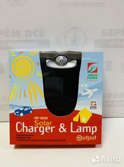 Универсальный аккумулятор Solar MF-2020(6-ка)