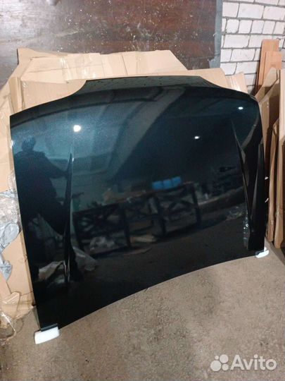 Капот ваз 2114 черный графитовый металлик